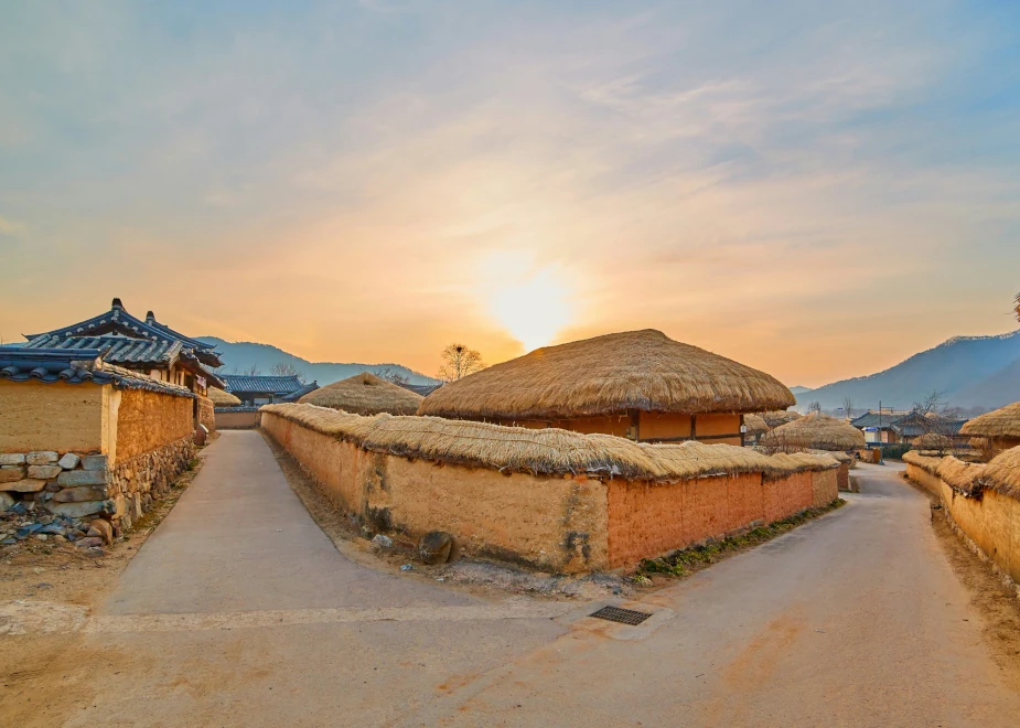 Die koreanische Kultur im Hahoe Folk Village in Andong (Südkorea) auf einer Pauschalreise mit Asien PauschalreisenReisen erleben
